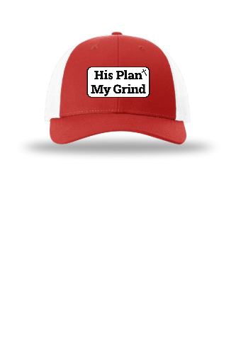 His Plan My Grind Patch Low Pro Trucker